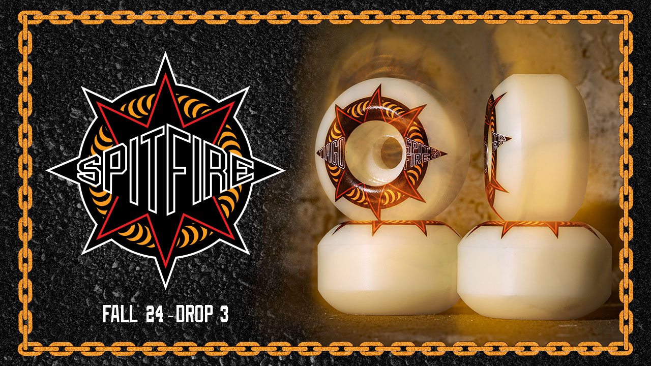 Spitfire Wheels Fall 2024 catalog.