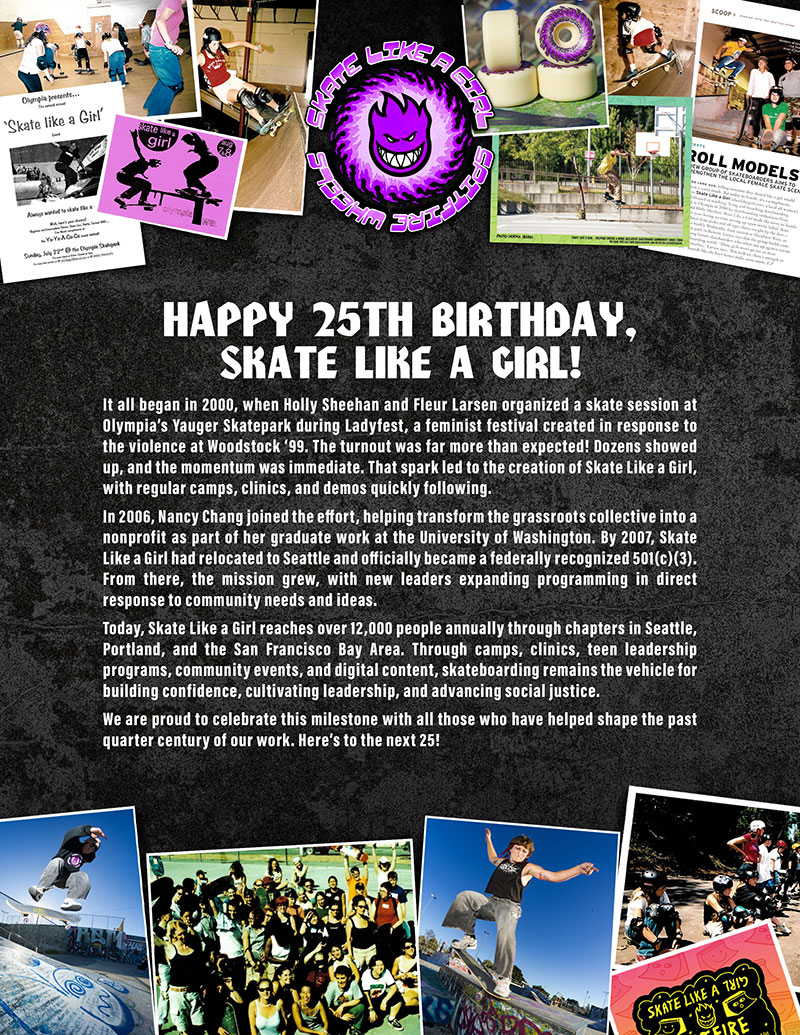Spitfire Wheels Fall 2025 catalog.
