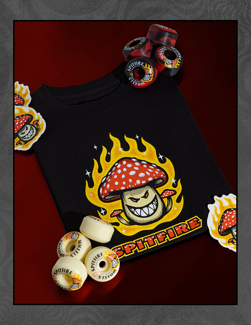 Spitfire Wheels Fall 2025 catalog.