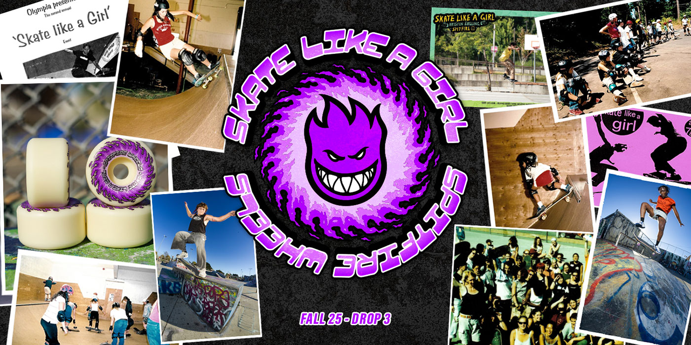 Spitfire Wheels Fall 2025 catalog.