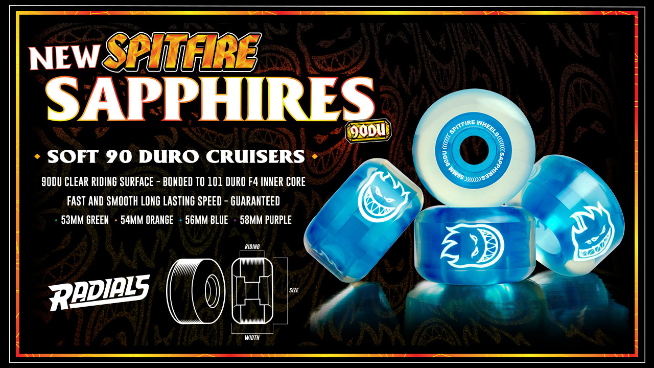 Spitfire's newly developed Soft 90DU Cruisers: Sapphires.
