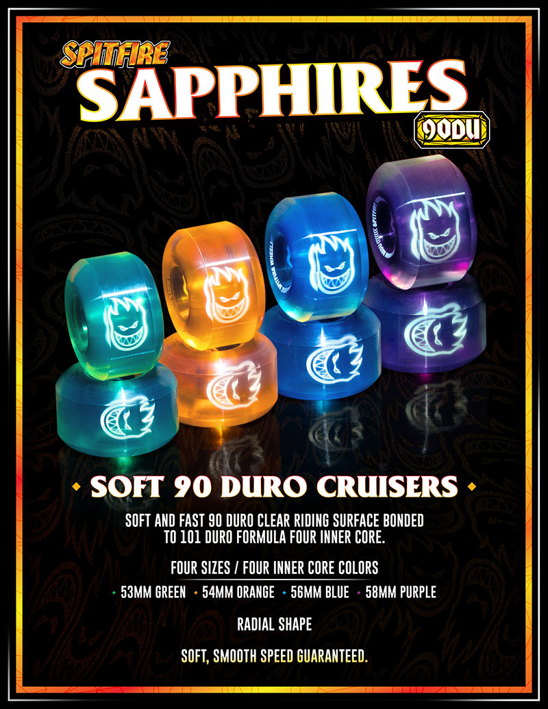 Spitfire Wheels Summer 2026 catalog.
