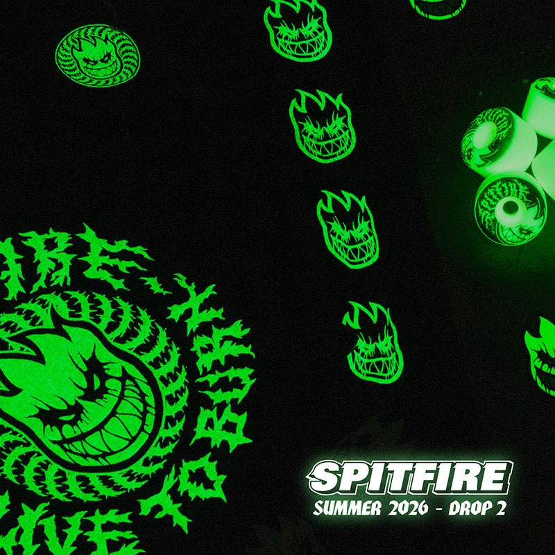 Spitfire Wheels Summer 2026 catalog.